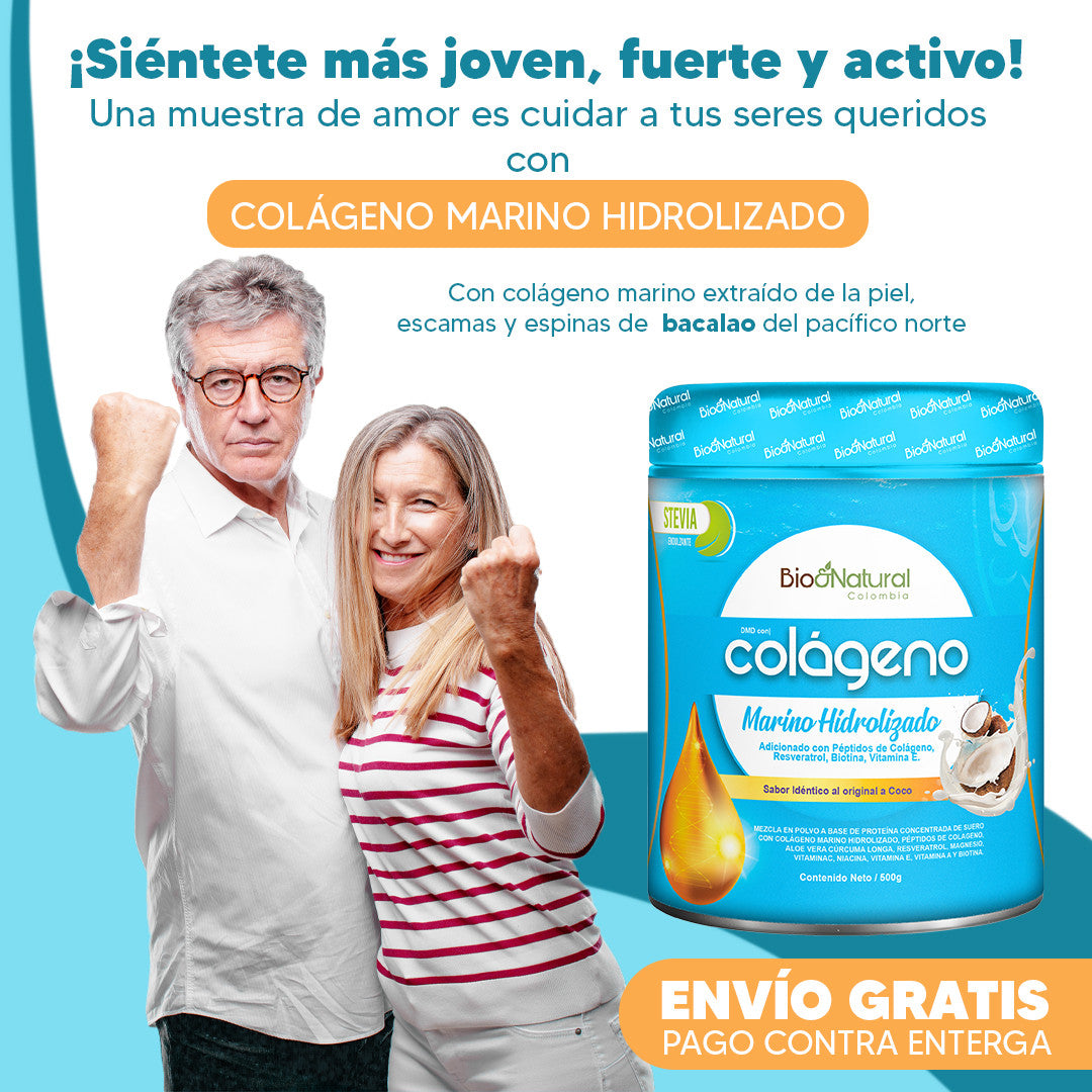 COLAGENO MARINO HIDROLIZADO ."AquaCure Collagen"