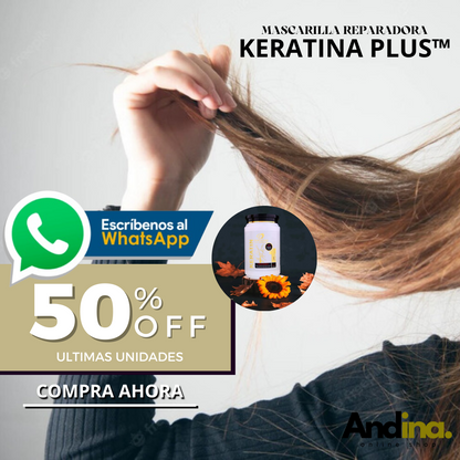 Mascarilla Reparadora-QUERATINA PLUS™