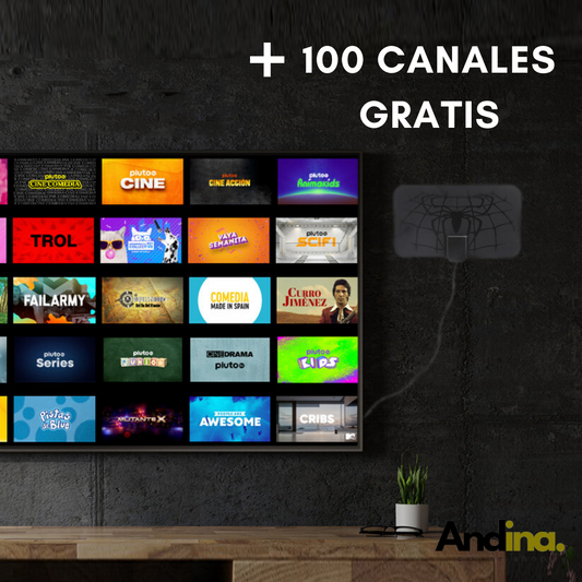 ANTENA DE TV con mas de 100 canales GRATIS 4K - WATCH UNIVERSAL™